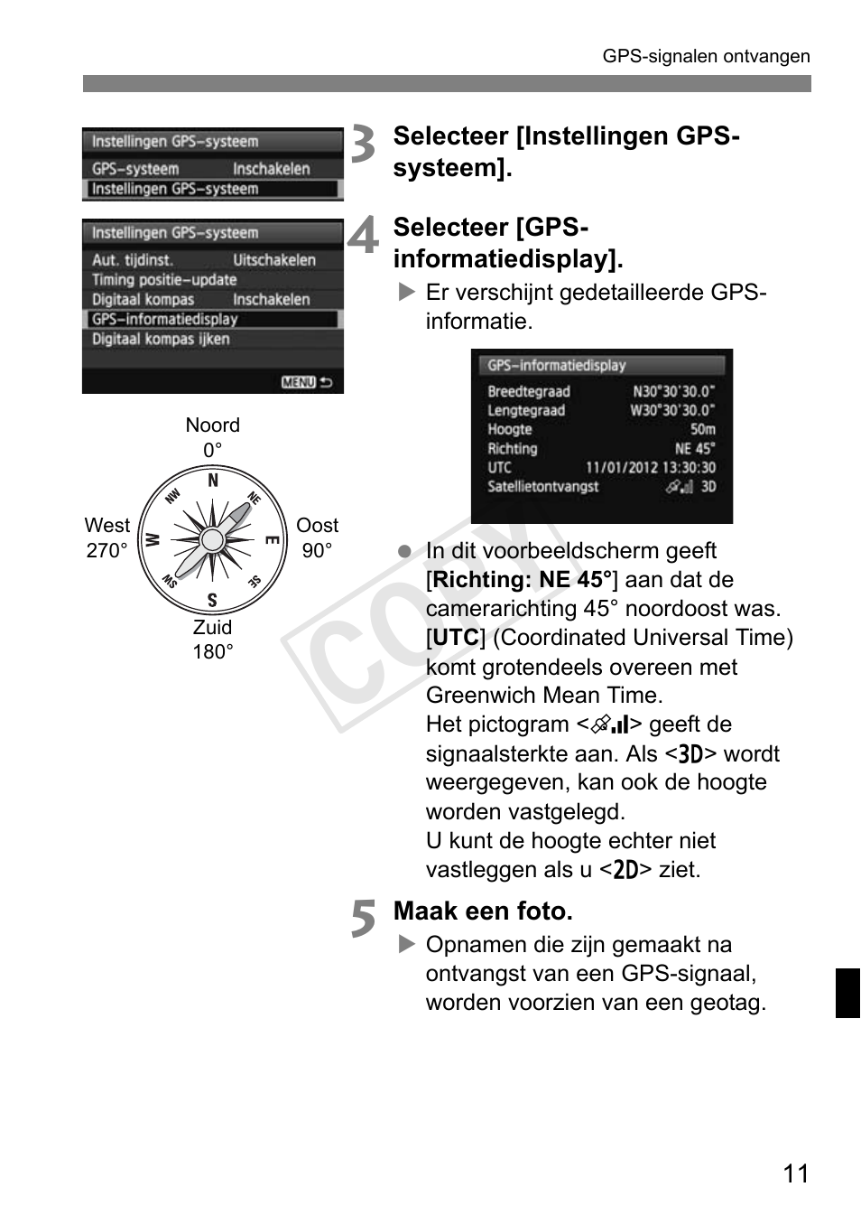 Cop y | Canon GPS Receiver GP-E1 User Manual | Page 157 / 228