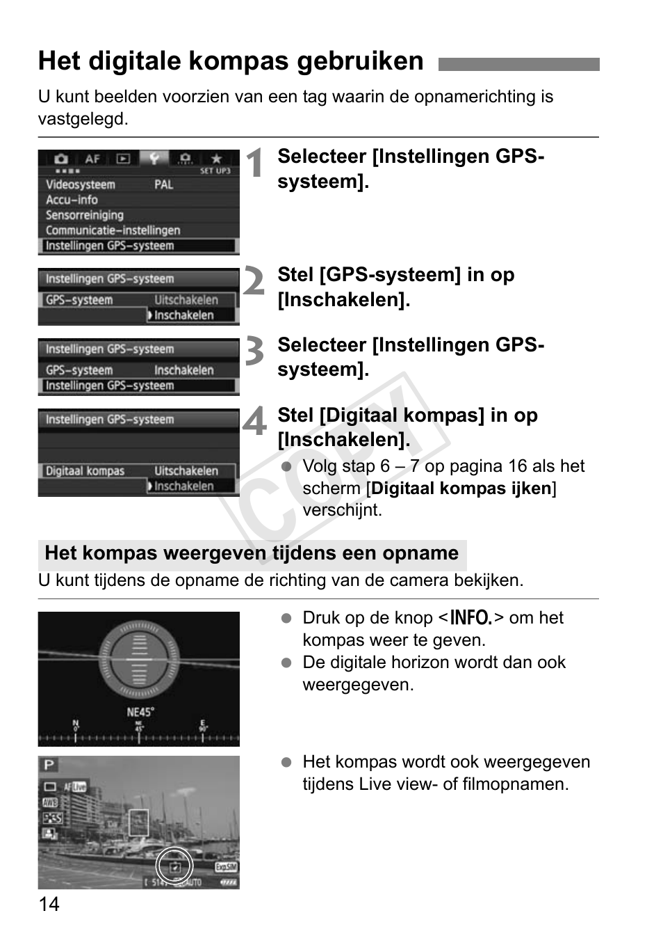 Cop y | Canon GPS Receiver GP-E1 User Manual | Page 160 / 228