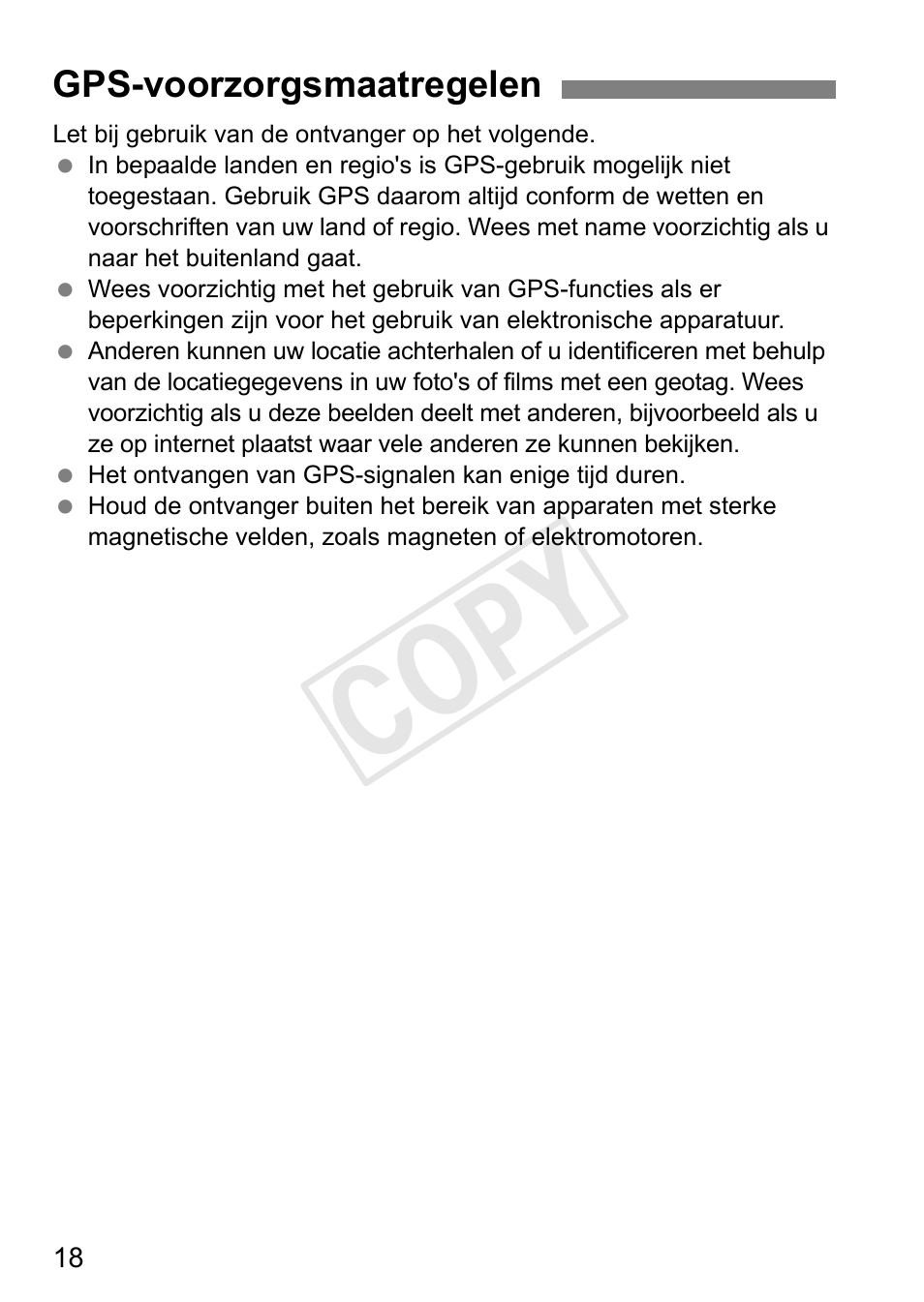 Cop y | Canon GPS Receiver GP-E1 User Manual | Page 164 / 228