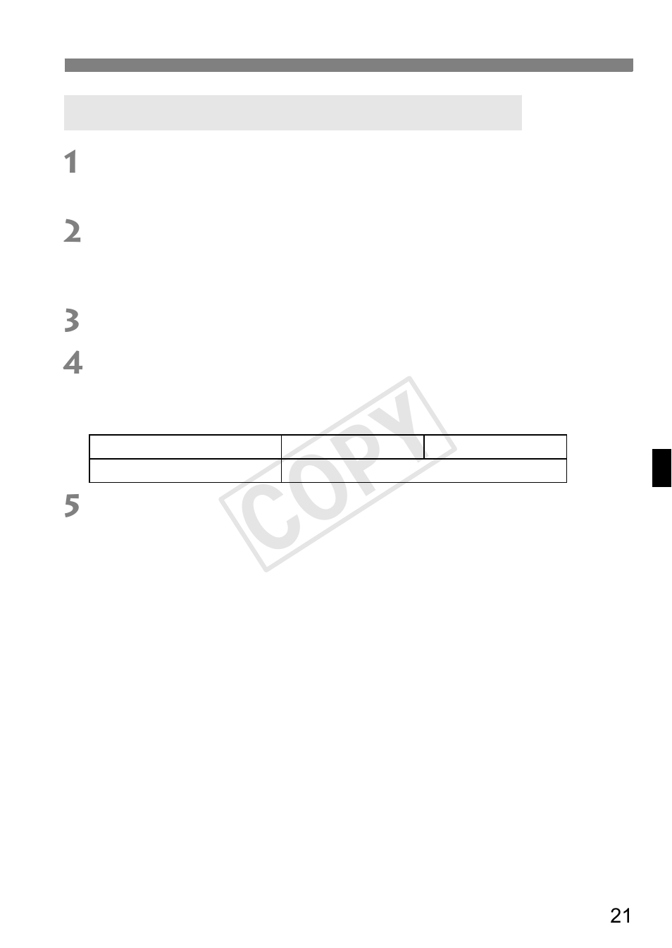 Cop y | Canon GPS Receiver GP-E1 User Manual | Page 23 / 228