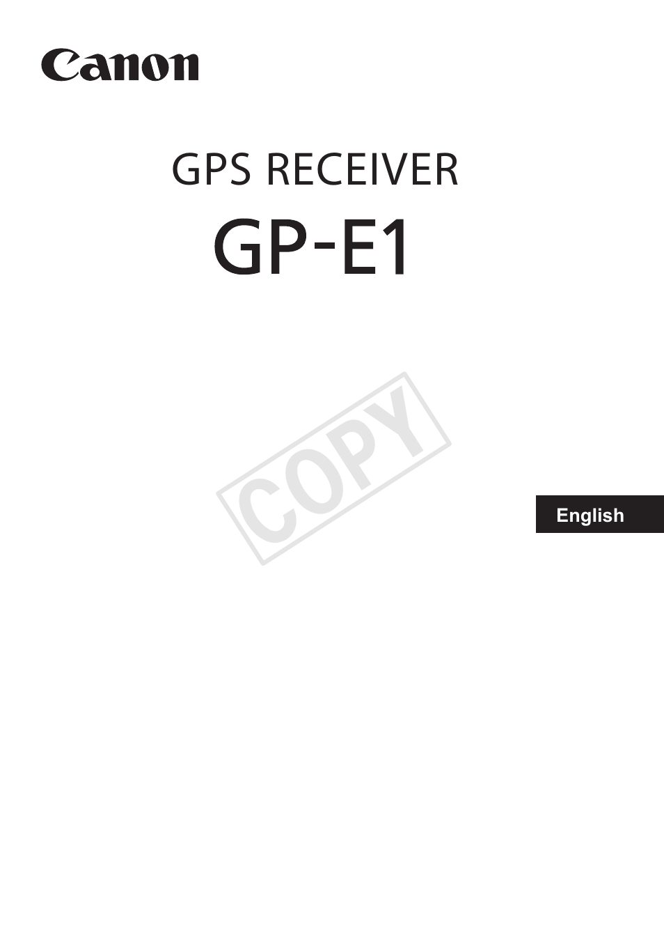 Cop y | Canon GPS Receiver GP-E1 User Manual | Page 27 / 228