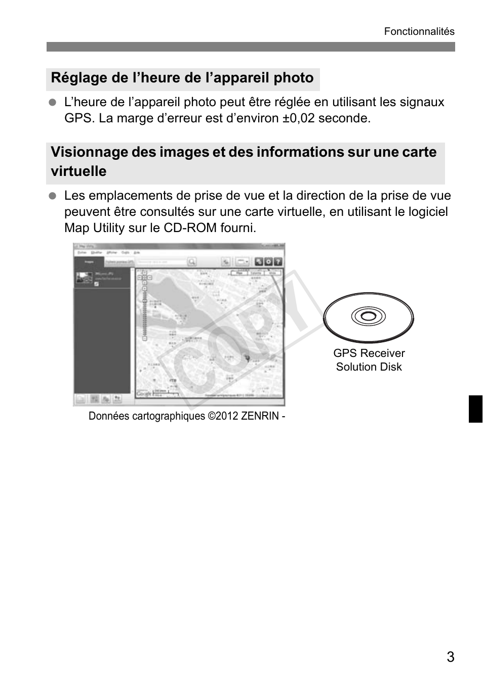 Cop y | Canon GPS Receiver GP-E1 User Manual | Page 53 / 228