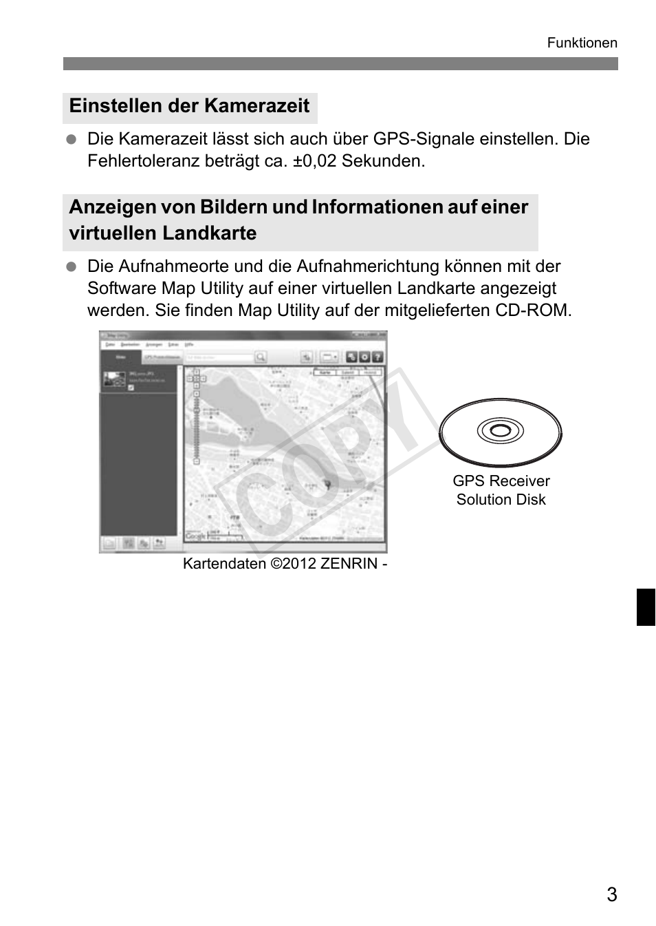 Cop y | Canon GPS Receiver GP-E1 User Manual | Page 77 / 228