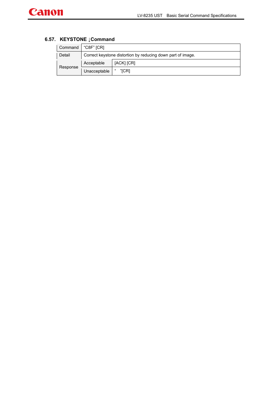 Canon LV-8235 UST User Manual | Page 21 / 26