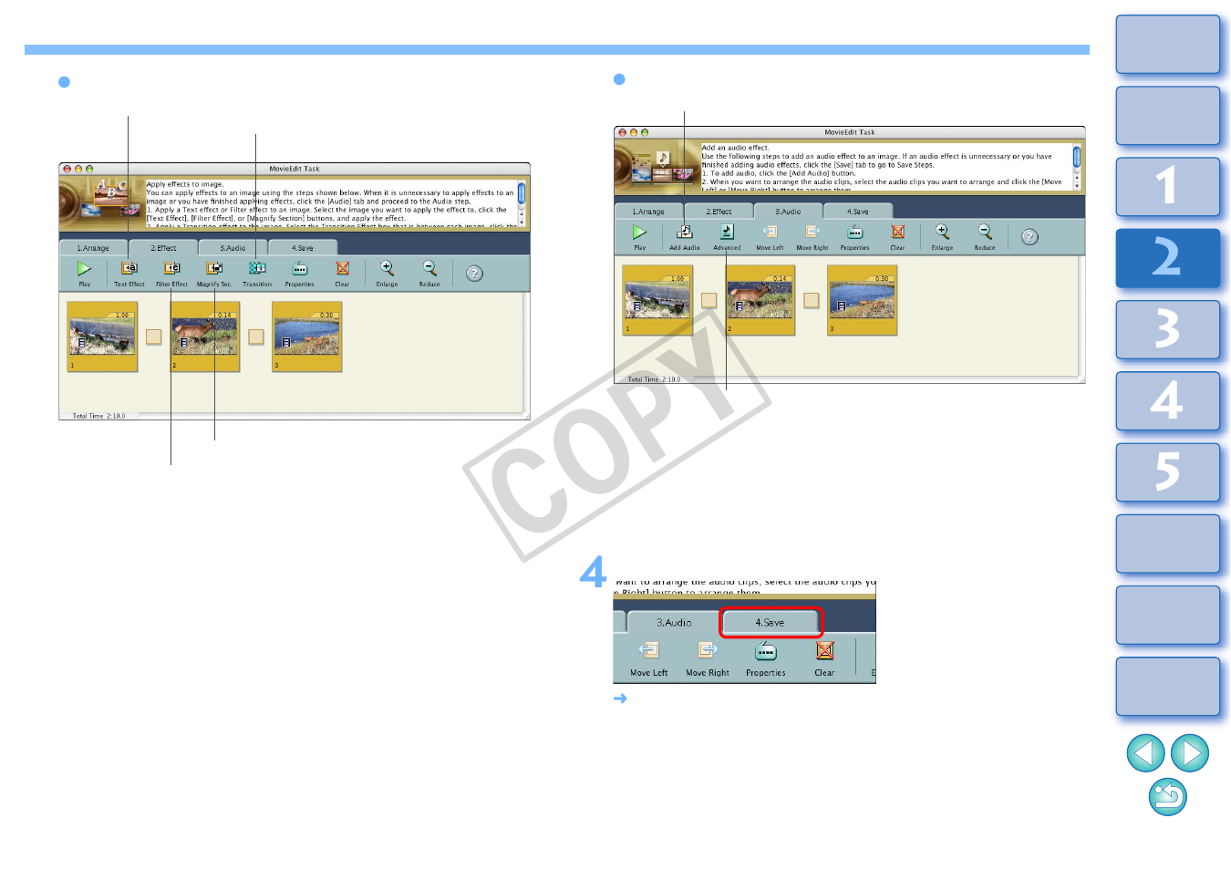 Cop y | Canon EOS Rebel T3i 18-55mm IS II Lens Kit User Manual | Page 37 / 89