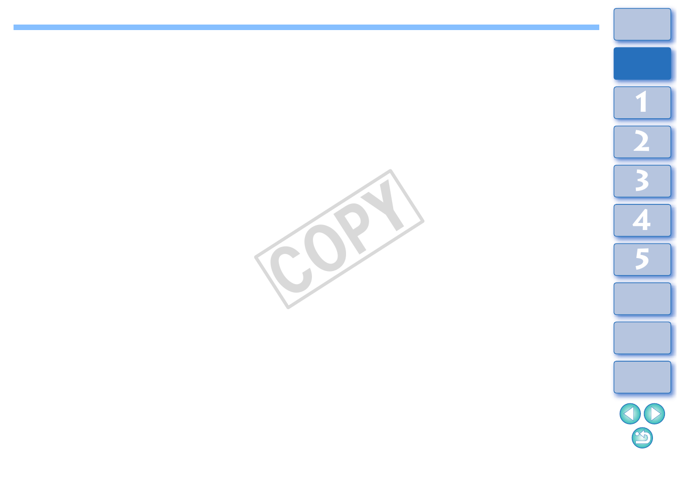 C op y | Canon EOS Rebel T3i 18-55mm IS II Lens Kit User Manual | Page 5 / 89