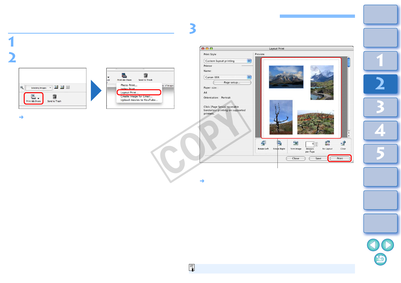 Cop y | Canon EOS Rebel T3i 18-55mm IS II Lens Kit User Manual | Page 50 / 89