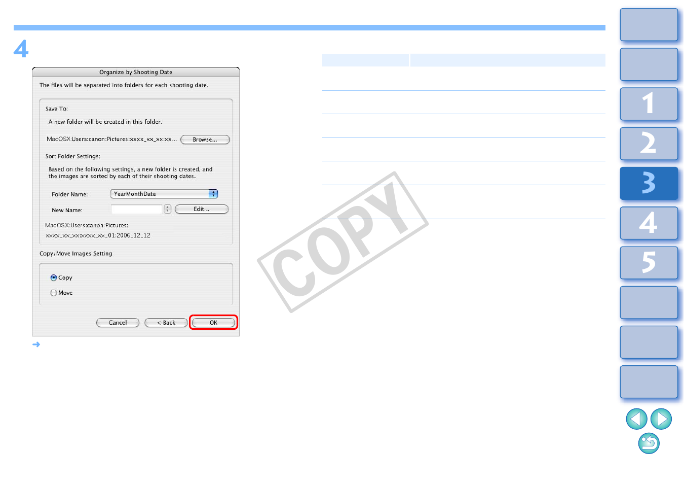 Cop y | Canon EOS Rebel T3i 18-55mm IS II Lens Kit User Manual | Page 59 / 89