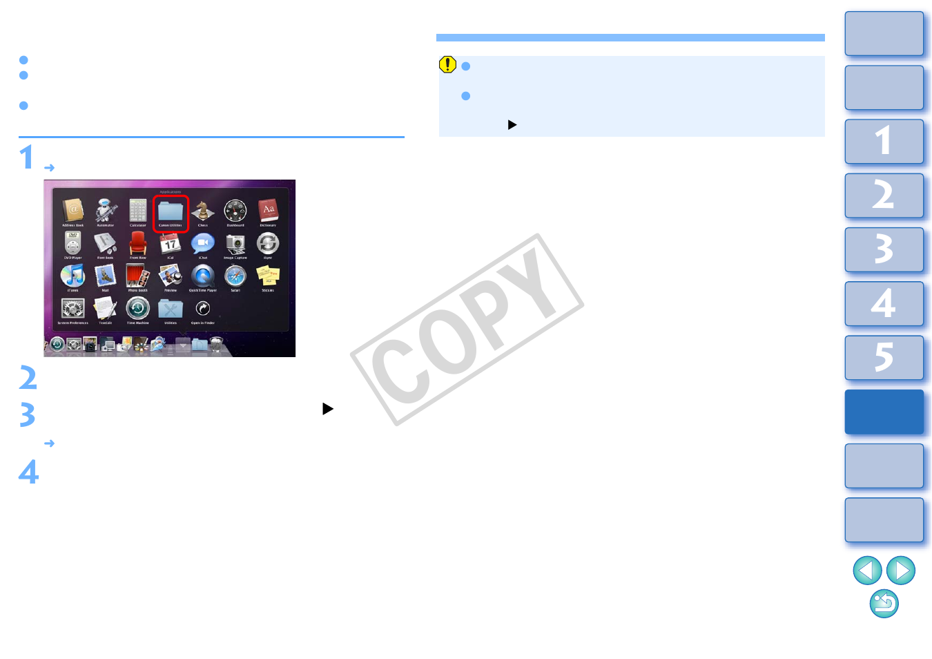 Deleting the software (uninstalling), Cop y | Canon EOS Rebel T3i 18-55mm IS II Lens Kit User Manual | Page 76 / 89