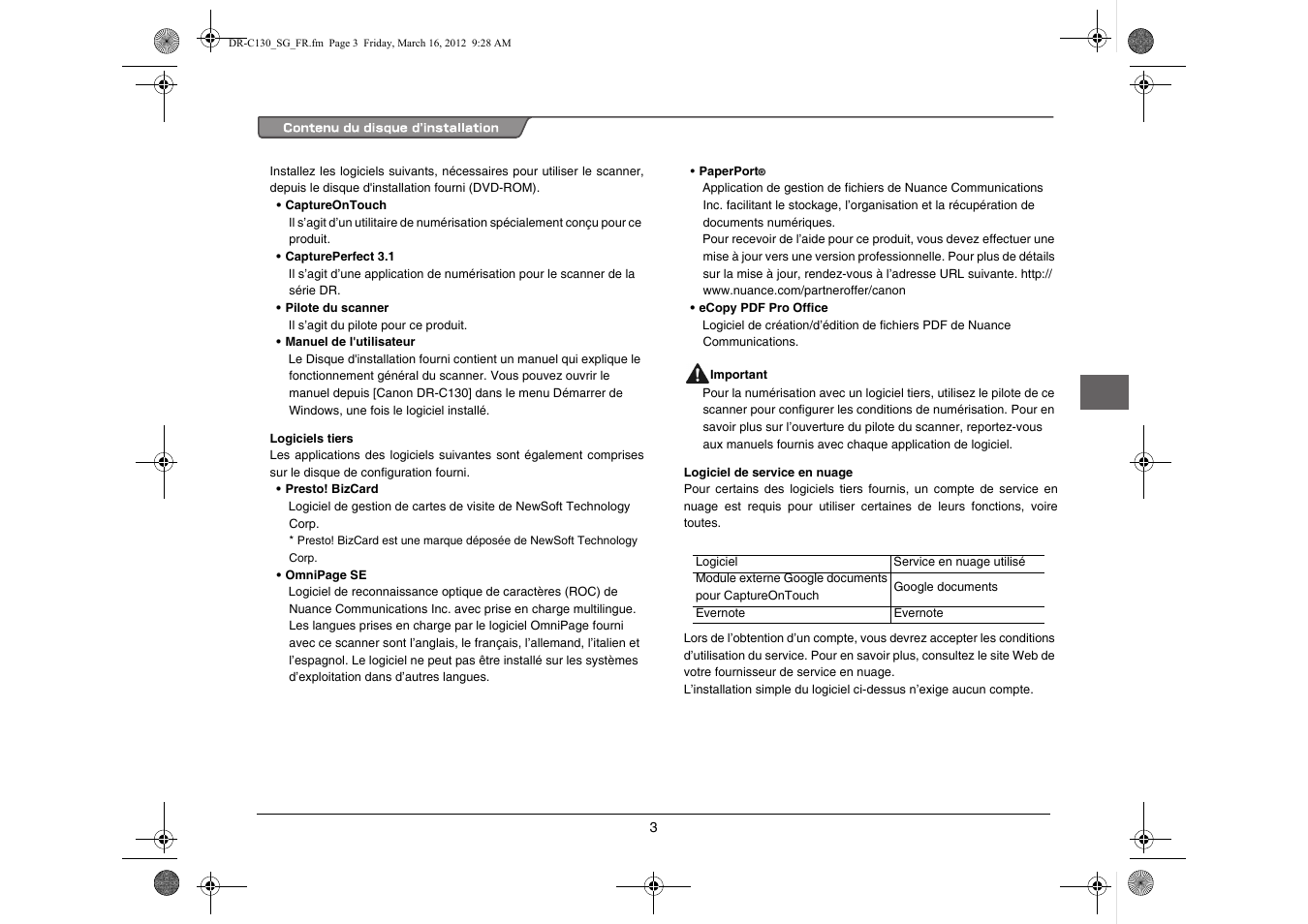 Canon imageFORMULA DR-C130 Document Scanner User Manual | Page 20 / 50