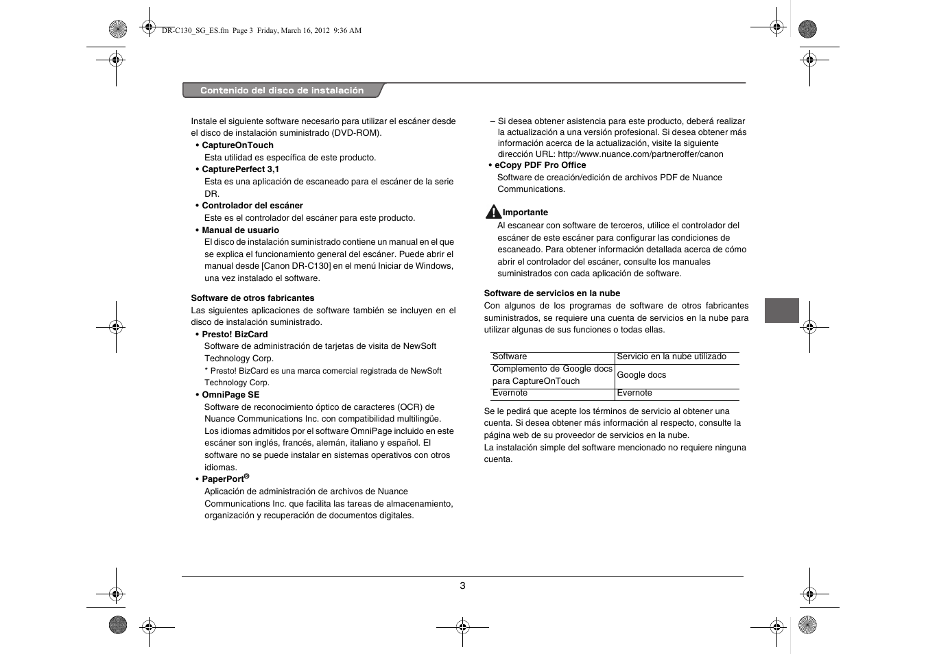 Canon imageFORMULA DR-C130 Document Scanner User Manual | Page 36 / 50