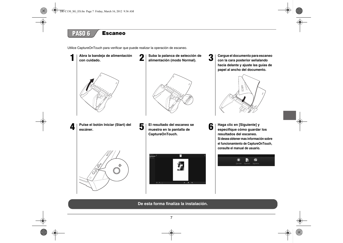 Canon imageFORMULA DR-C130 Document Scanner User Manual | Page 40 / 50