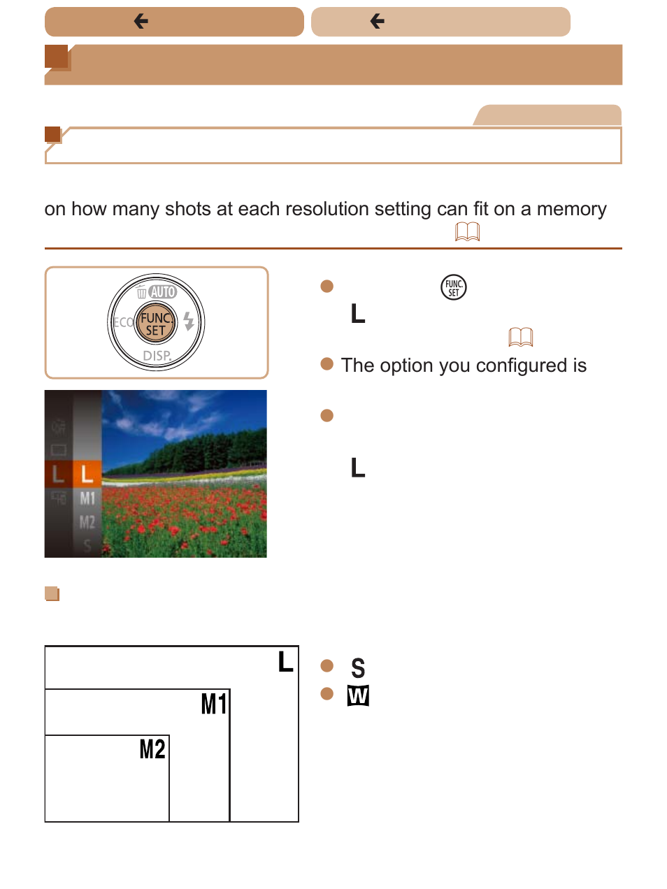 Image customization features, Image customization, Features | The maximum zoom factor, Changing image resolution (size) | Canon PowerShot ELPH 150 IS User Manual | Page 64 / 222