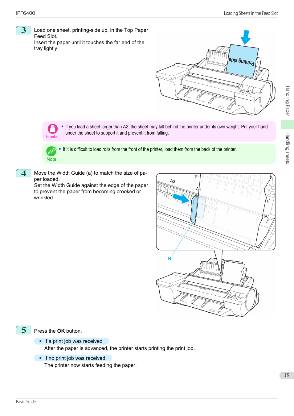 Canon imagePROGRAF iPF6400 User Manual | Page 19 / 142