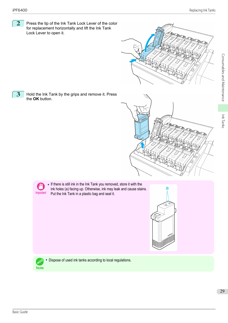 Canon imagePROGRAF iPF6400 User Manual | Page 29 / 142