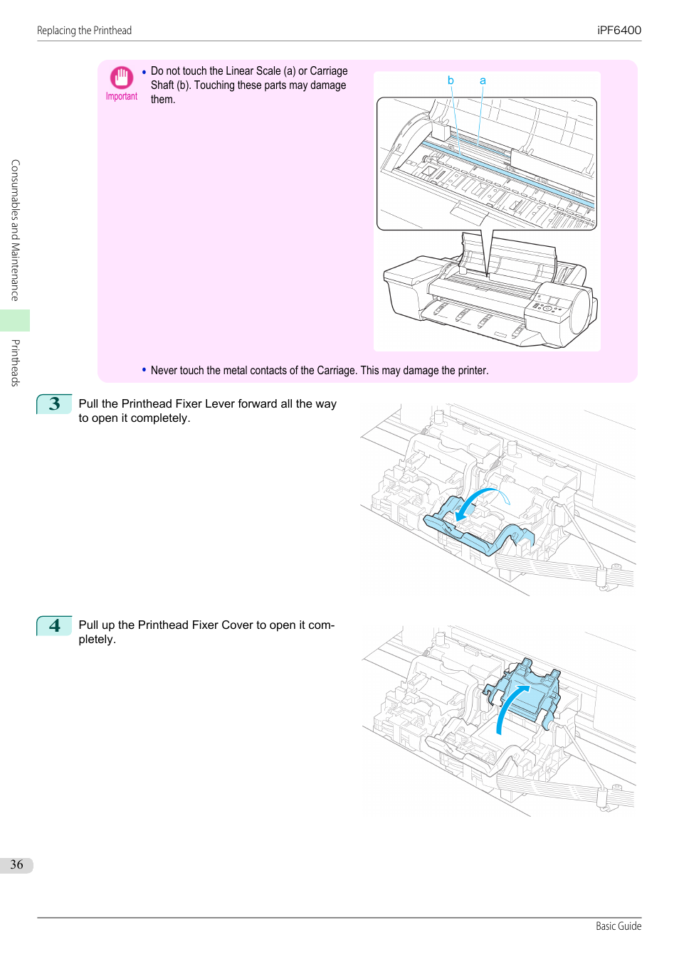 Canon imagePROGRAF iPF6400 User Manual | Page 36 / 142