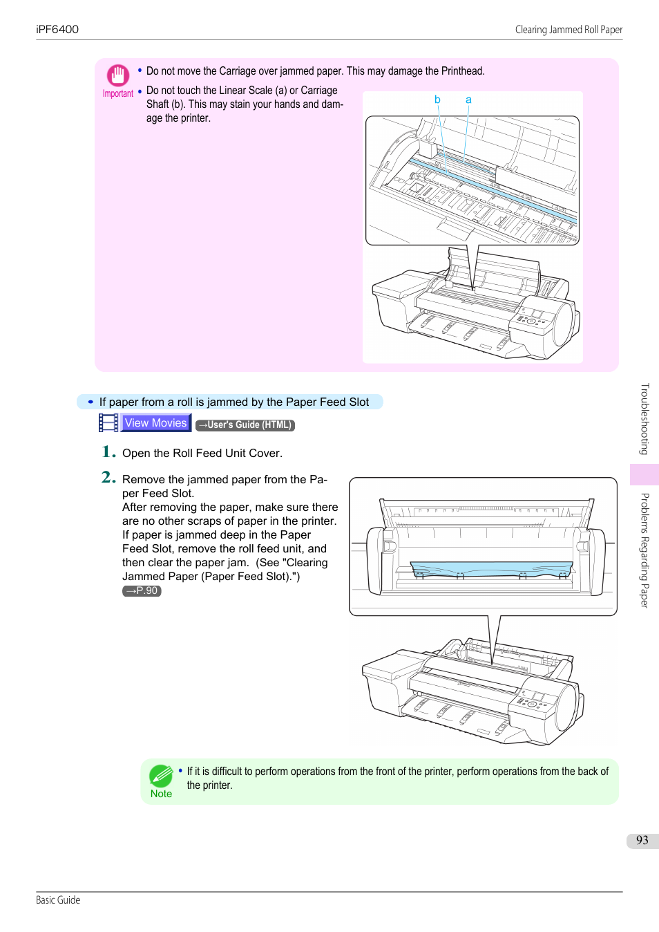 Canon imagePROGRAF iPF6400 User Manual | Page 93 / 142