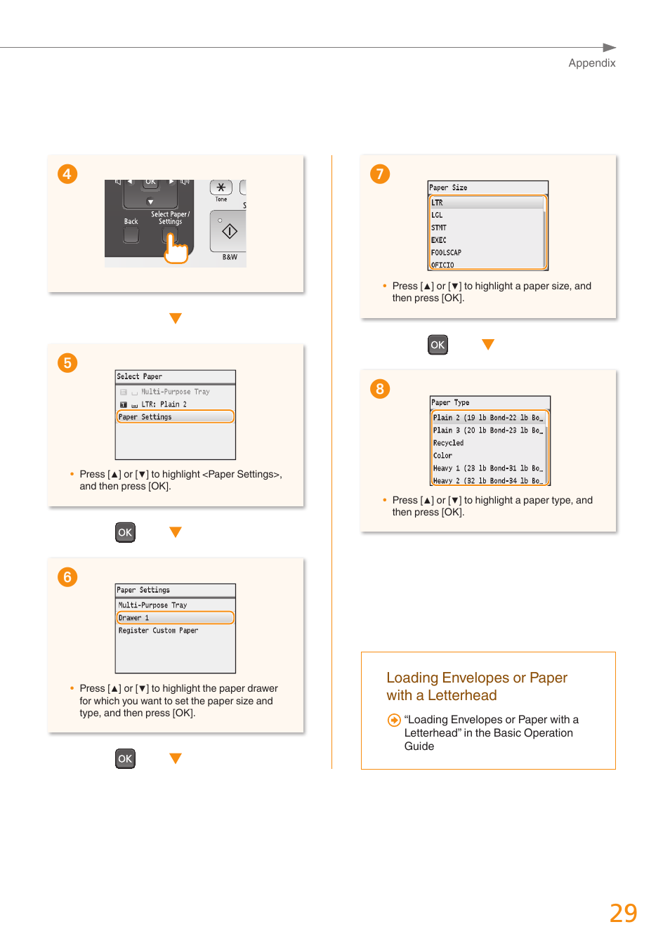 Canon Color imageCLASS MF8280Cw User Manual | Page 29 / 36