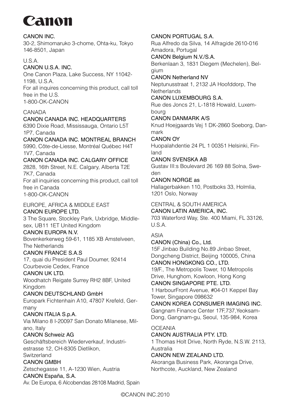 Canon REALiS SX60 User Manual | Page 146 / 146
