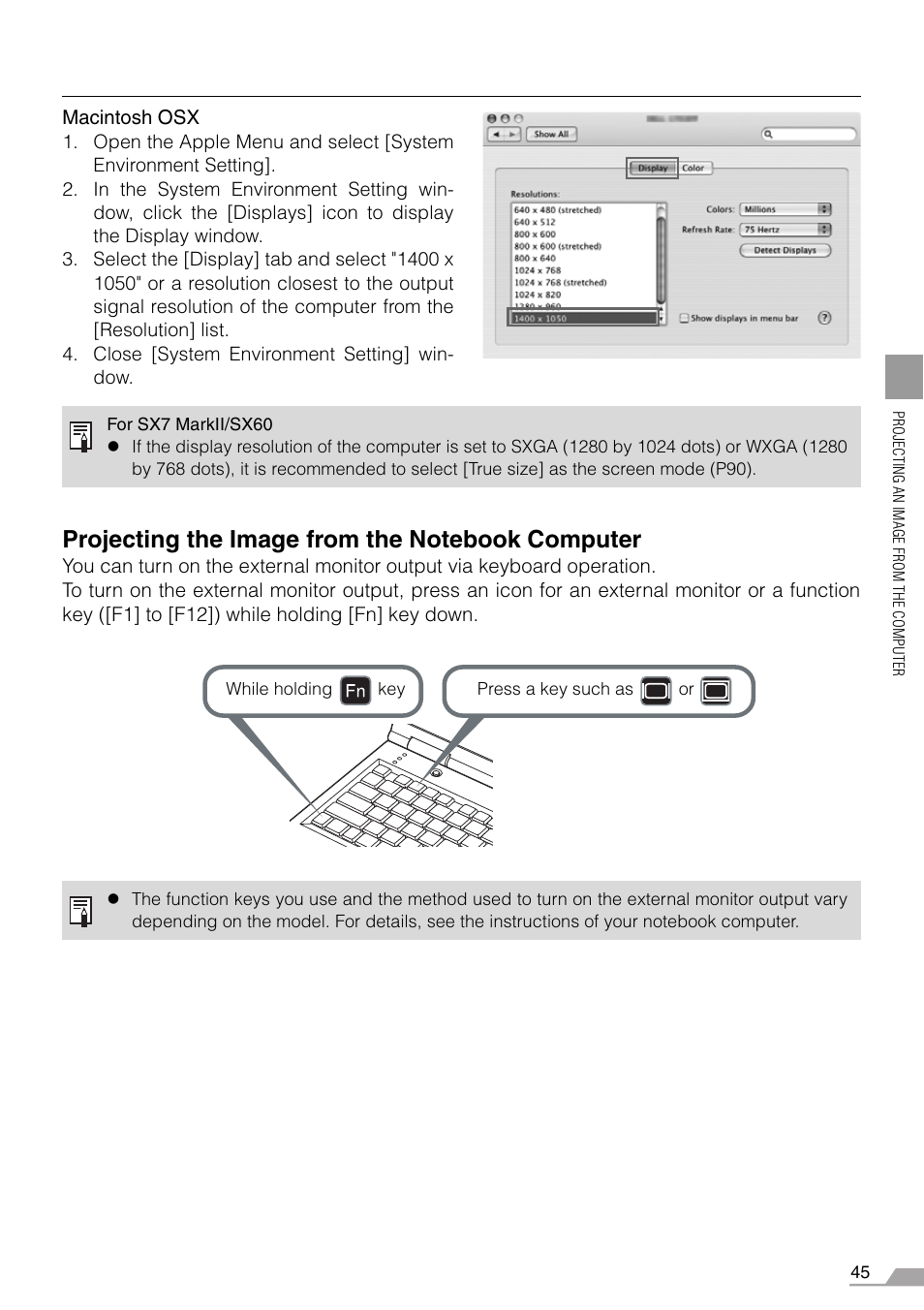 Canon REALiS SX60 User Manual | Page 45 / 146