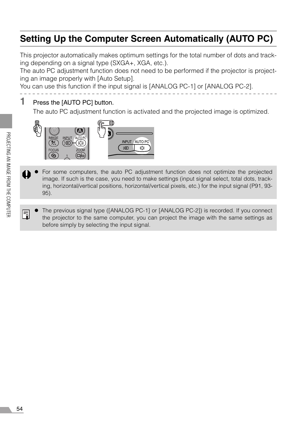 Tton (p54) | Canon REALiS SX60 User Manual | Page 54 / 146