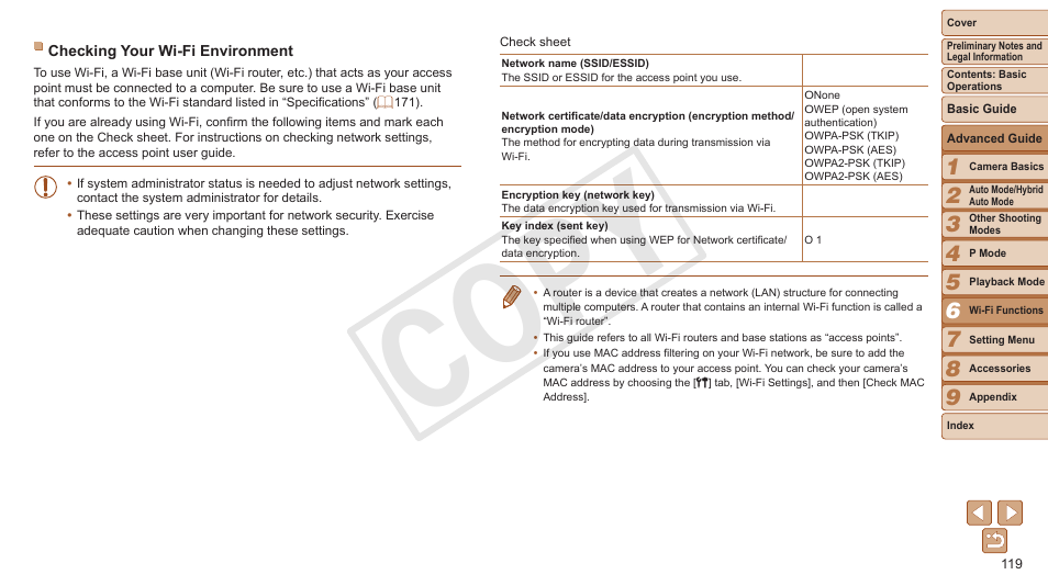 Cop y | Canon PowerShot ELPH 330 HS User Manual | Page 119 / 178