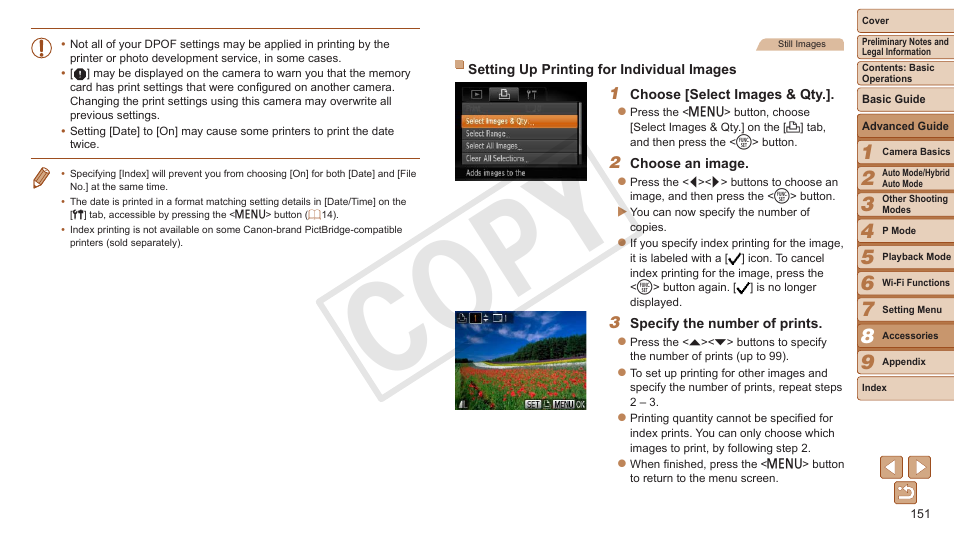 151), added to a, Cop y | Canon PowerShot ELPH 330 HS User Manual | Page 151 / 178