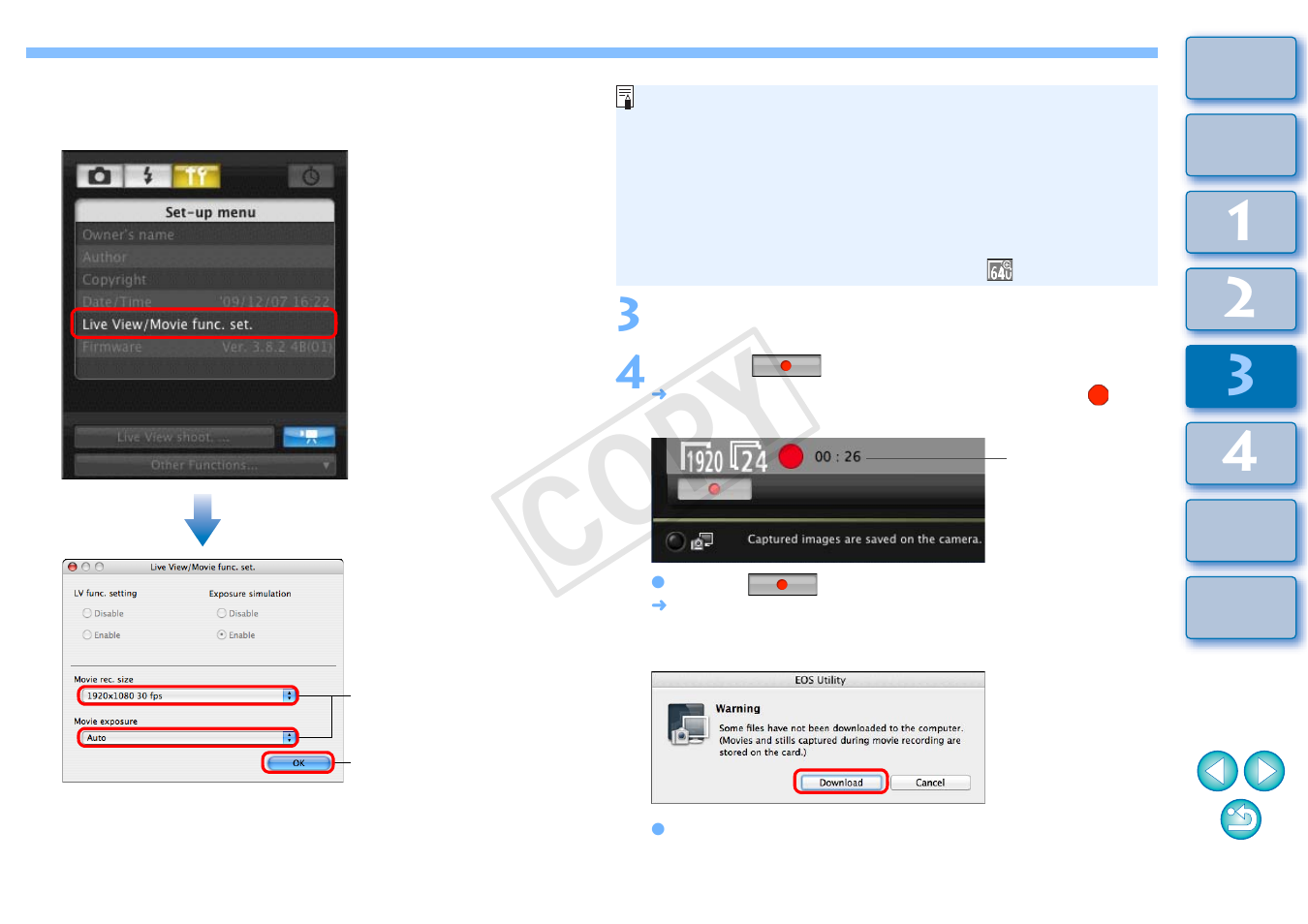 Cop y | Canon EOS Rebel T5 18-55 IS II Kit User Manual | Page 65 / 110