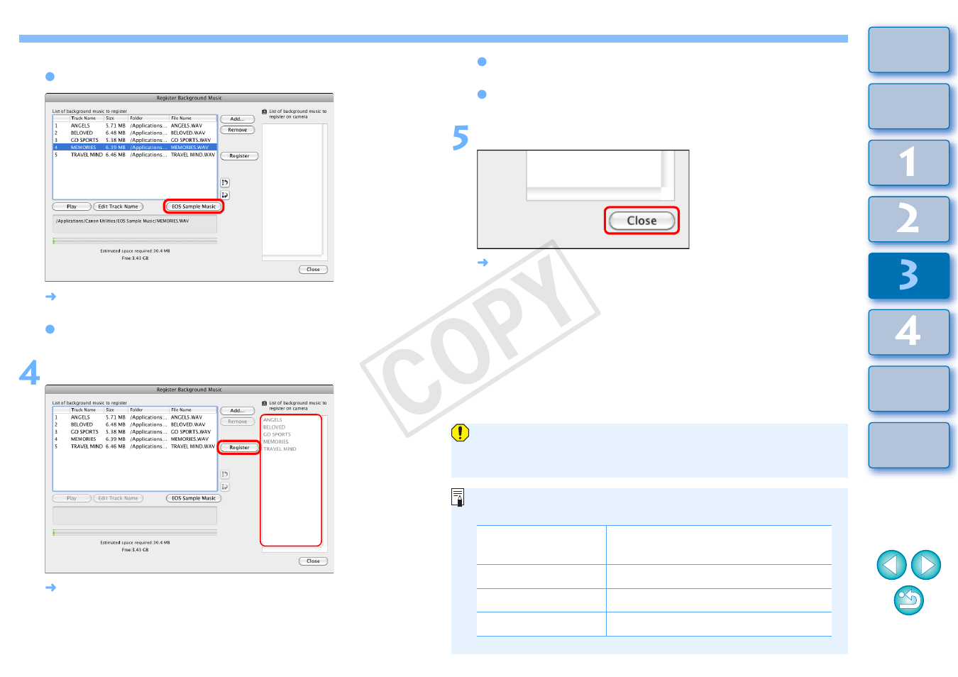 Cop y | Canon EOS Rebel T5 18-55 IS II Kit User Manual | Page 79 / 110