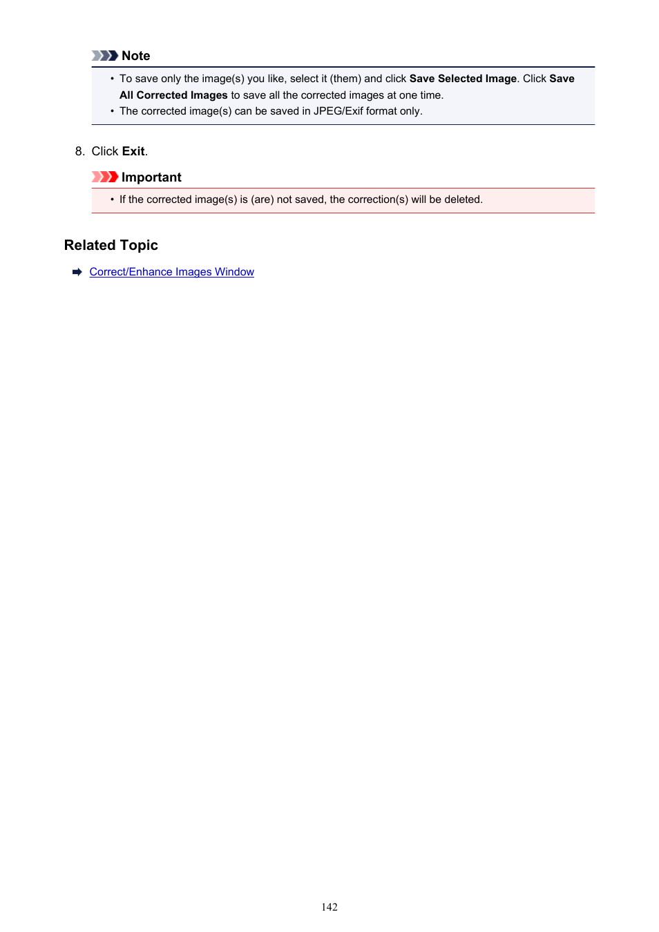 Related topic | Canon PIXMA Pro9000 Mark II User Manual | Page 142 / 303