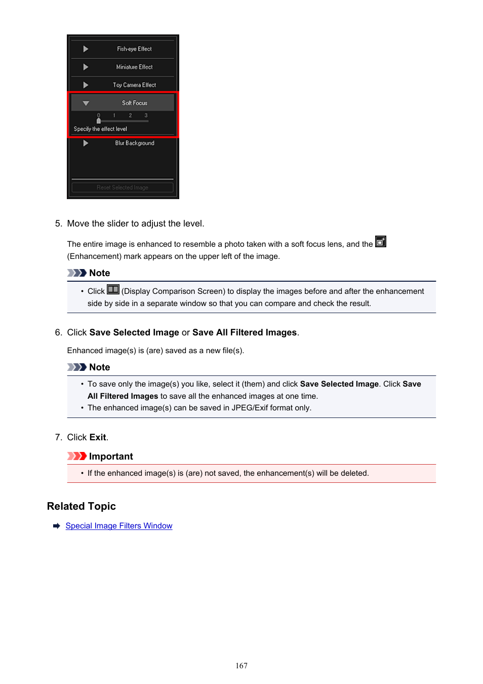 Related topic | Canon PIXMA Pro9000 Mark II User Manual | Page 167 / 303