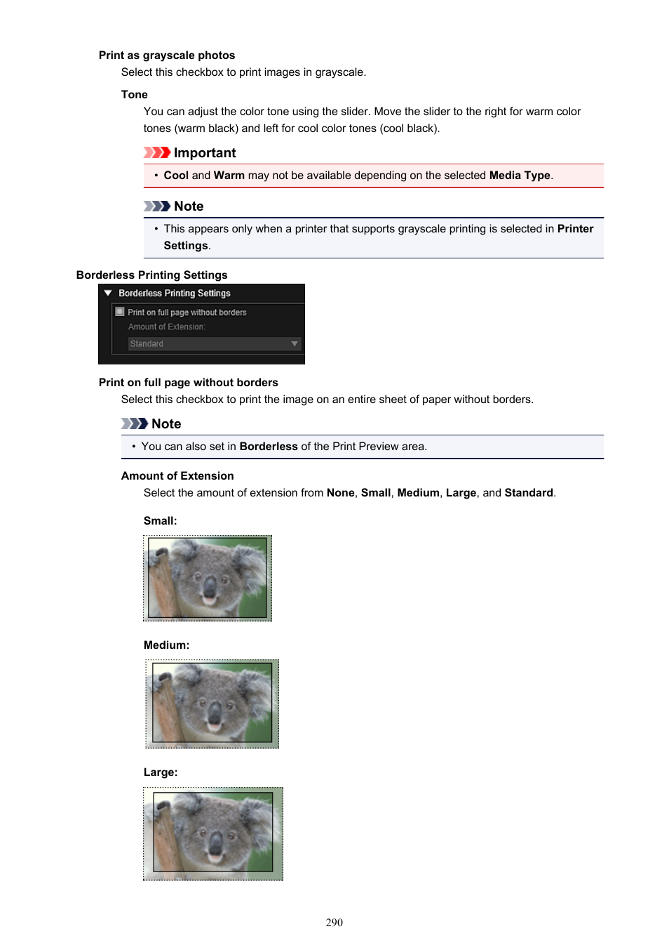 Canon PIXMA Pro9000 Mark II User Manual | Page 290 / 303