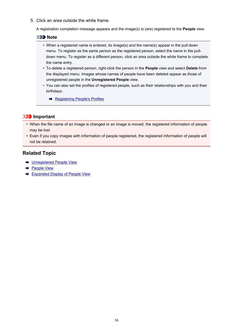 Related topic | Canon PIXMA Pro9000 Mark II User Manual | Page 36 / 303