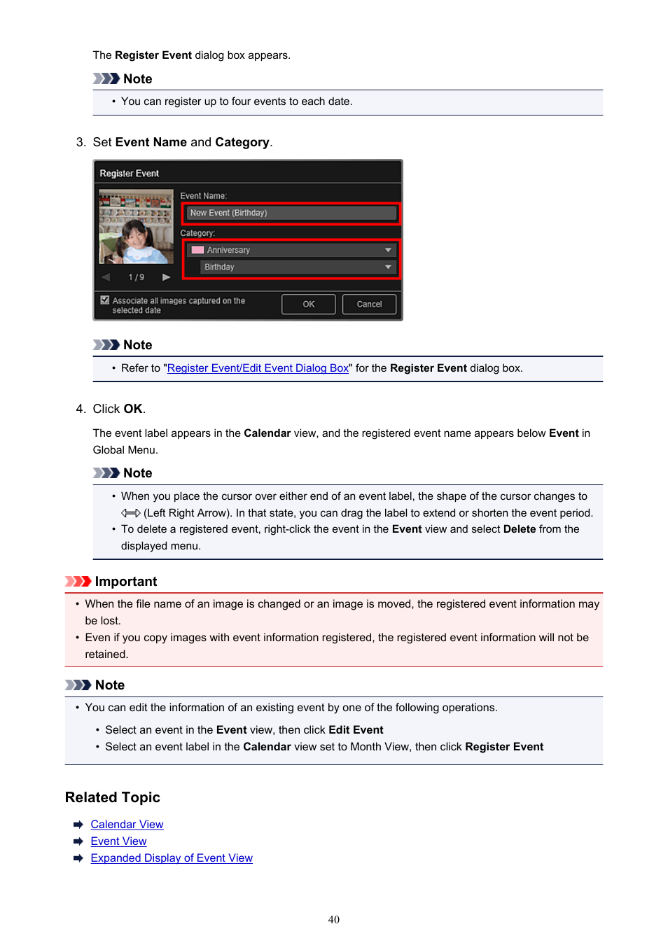 Related topic | Canon PIXMA Pro9000 Mark II User Manual | Page 40 / 303