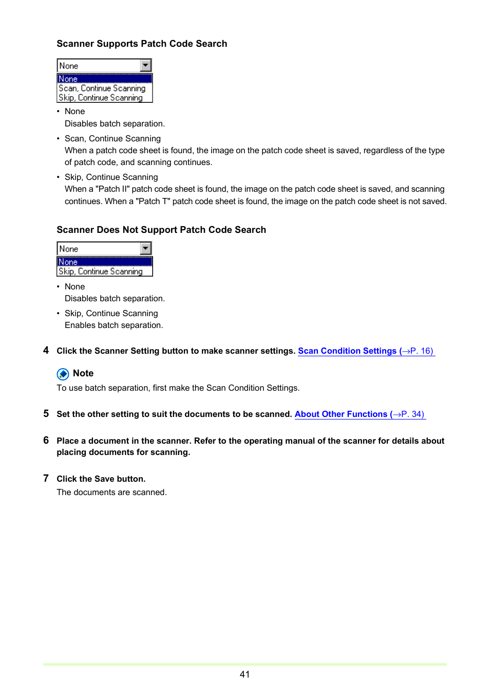 Canon imageFORMULA DR-2020U Universal Workgroup Scanner User Manual | Page 41 / 73