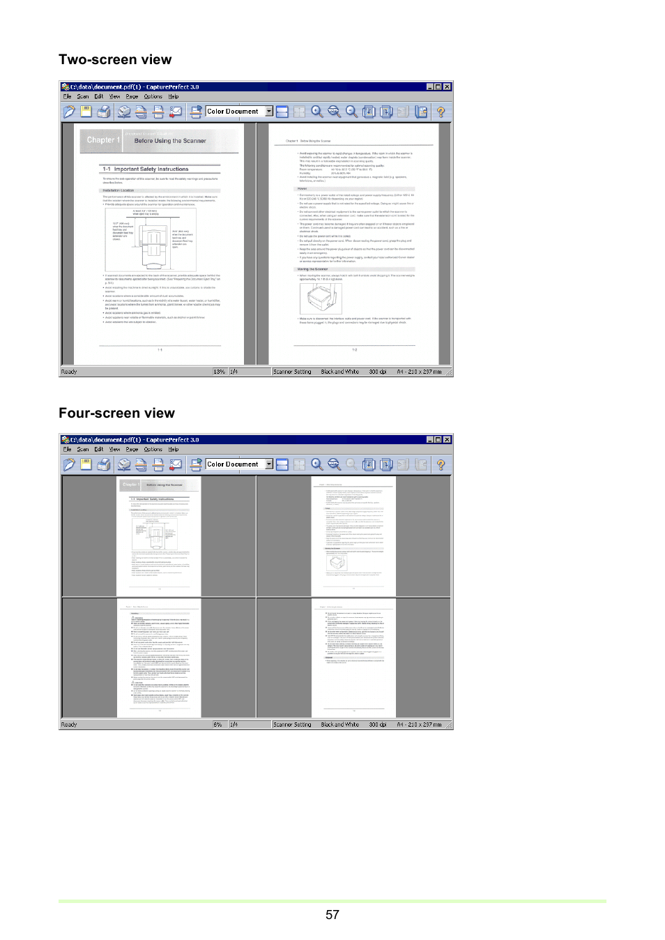 Canon imageFORMULA DR-2020U Universal Workgroup Scanner User Manual | Page 57 / 73