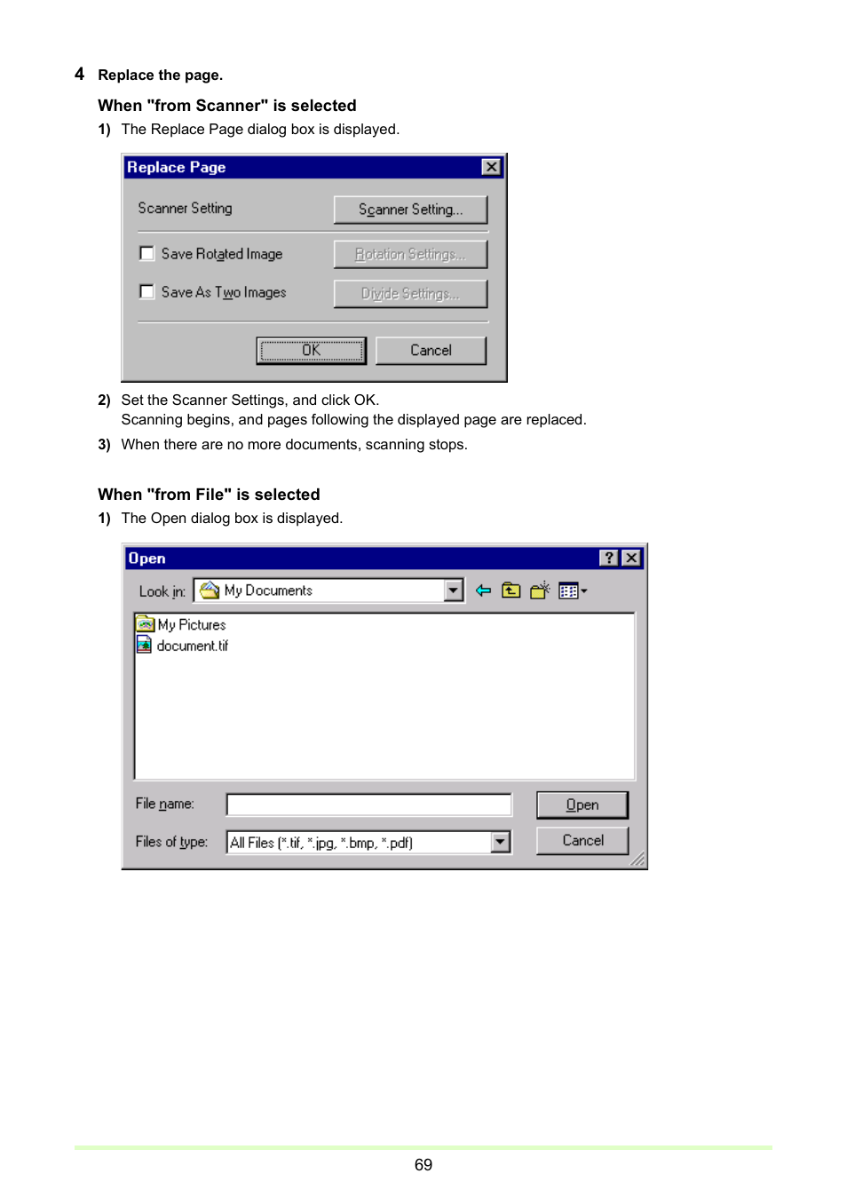 Canon imageFORMULA DR-2020U Universal Workgroup Scanner User Manual | Page 69 / 73