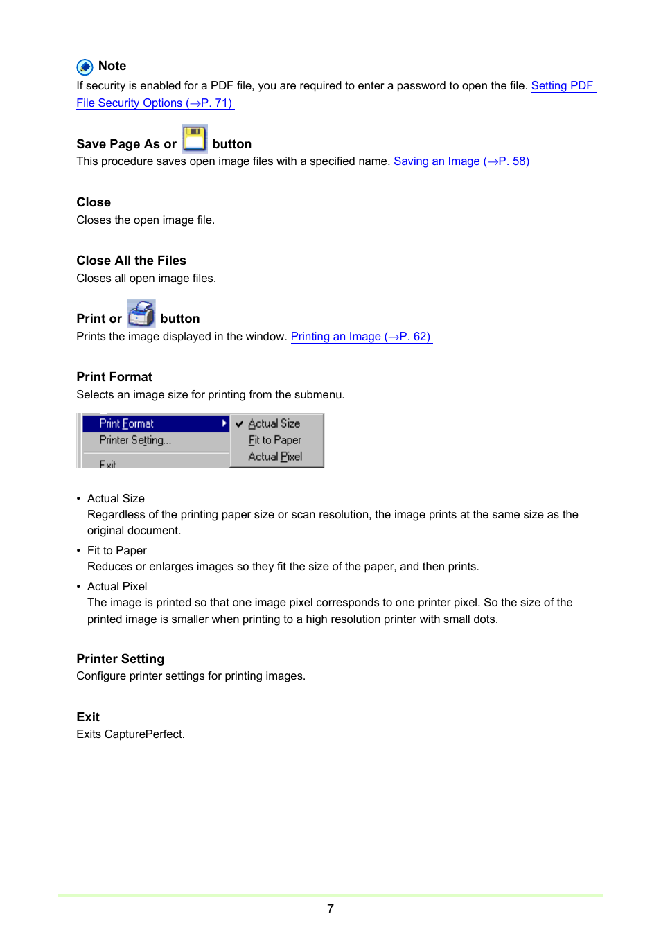 Canon imageFORMULA DR-2020U Universal Workgroup Scanner User Manual | Page 7 / 73