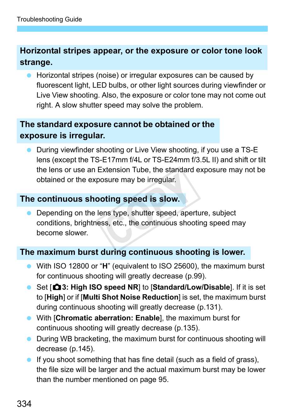 Cop y | Canon EOS Rebel SL1 18-55mm IS STM Lens Kit User Manual | Page 334 / 388