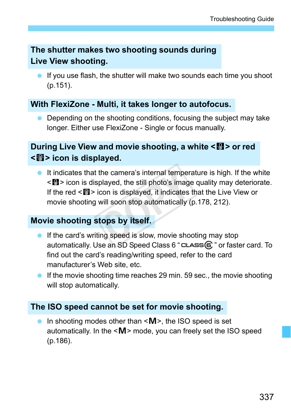 Cop y | Canon EOS Rebel SL1 18-55mm IS STM Lens Kit User Manual | Page 337 / 388