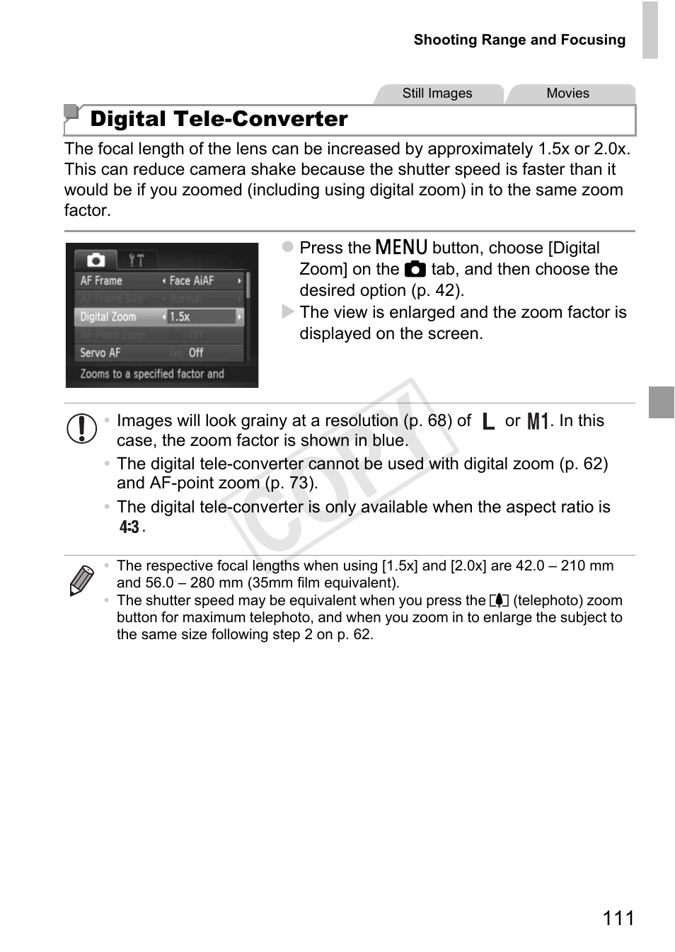 P. 111), Cop y | Canon PowerShot D20 User Manual | Page 111 / 218