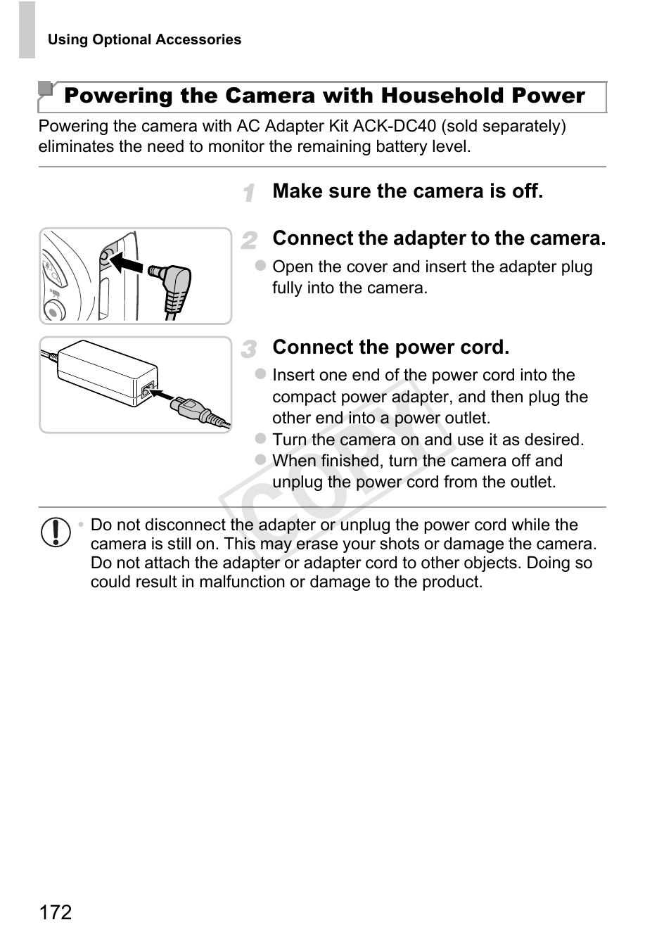Cop y | Canon PowerShot D20 User Manual | Page 172 / 218