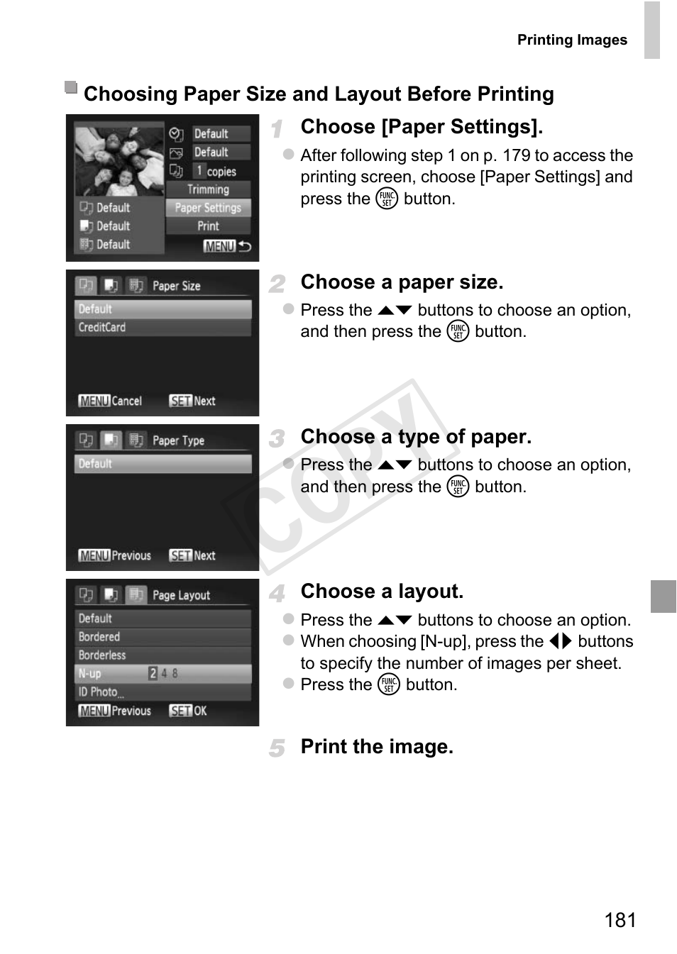 P. 181), Cop y | Canon PowerShot D20 User Manual | Page 181 / 218