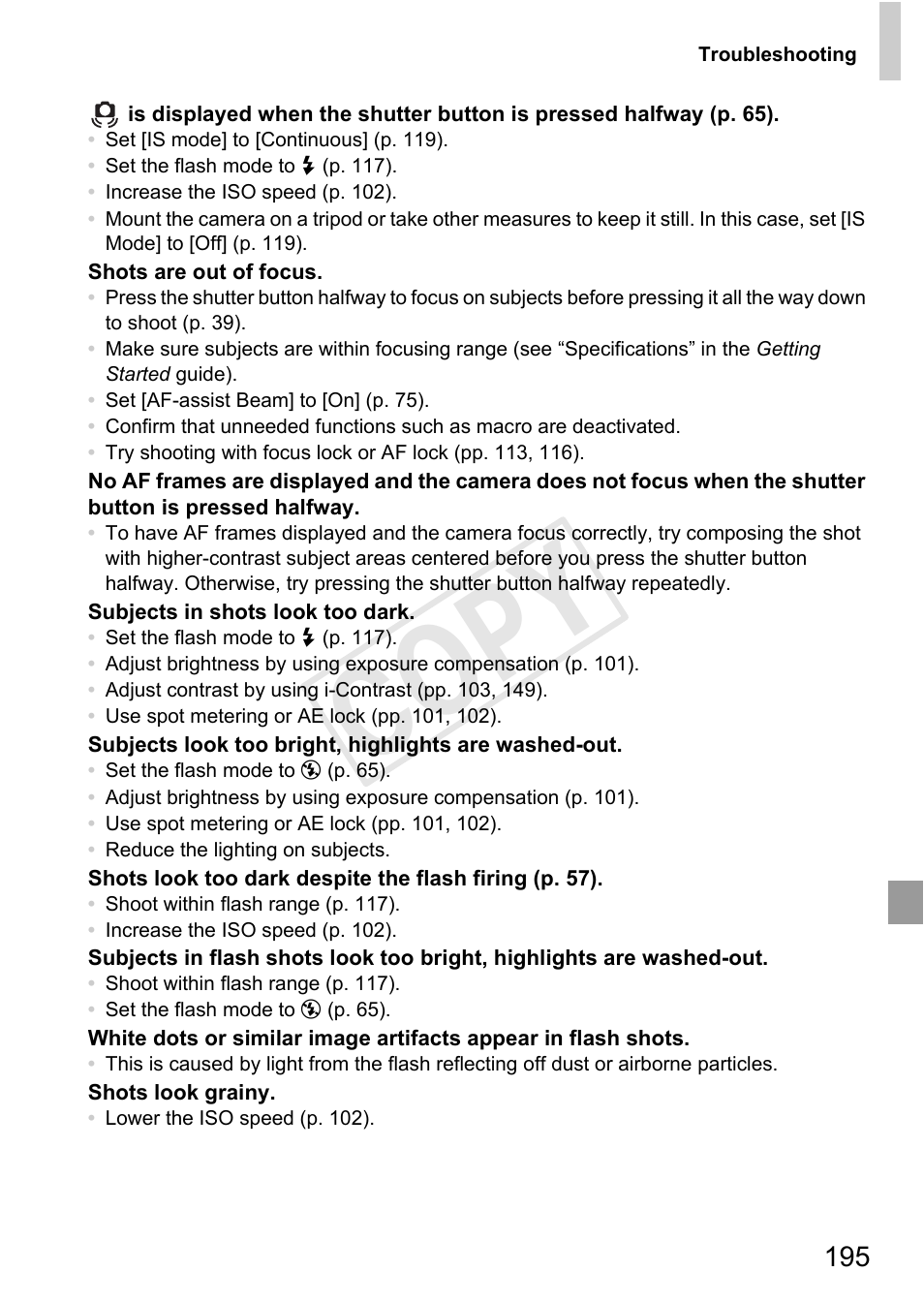 C op y | Canon PowerShot D20 User Manual | Page 195 / 218