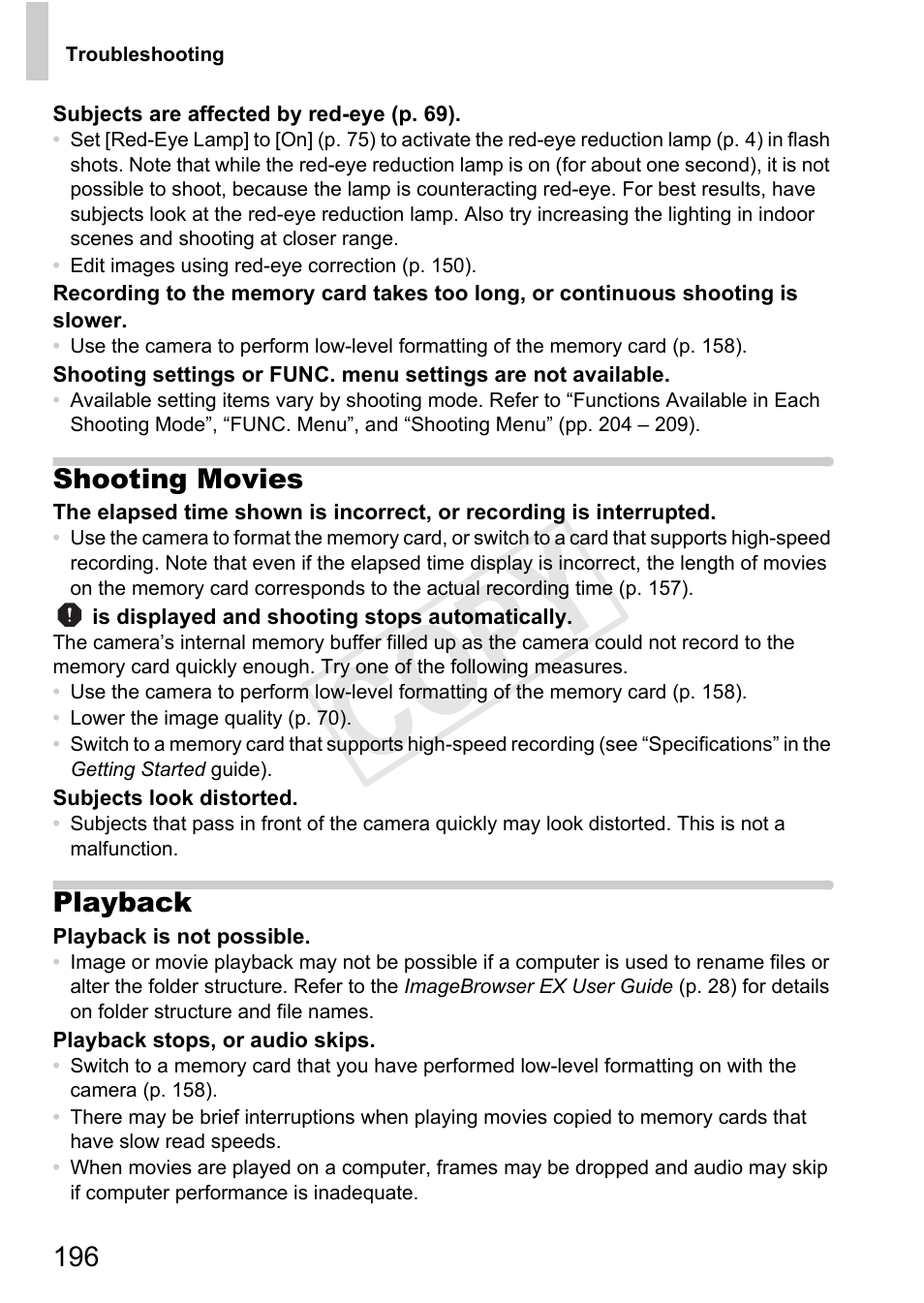 Cop y | Canon PowerShot D20 User Manual | Page 196 / 218
