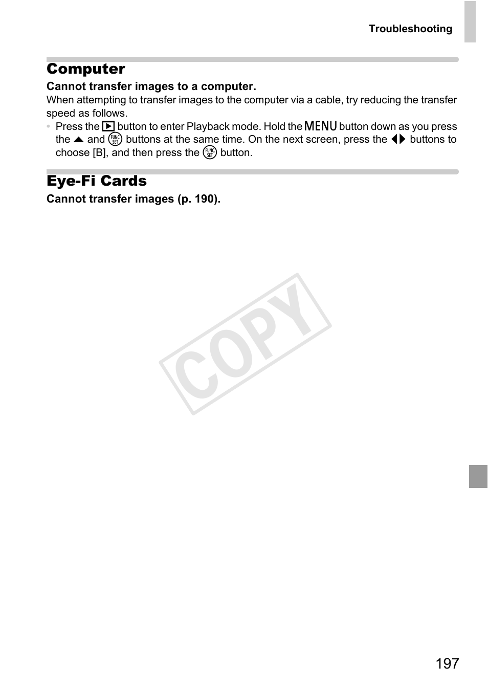 Cop y | Canon PowerShot D20 User Manual | Page 197 / 218