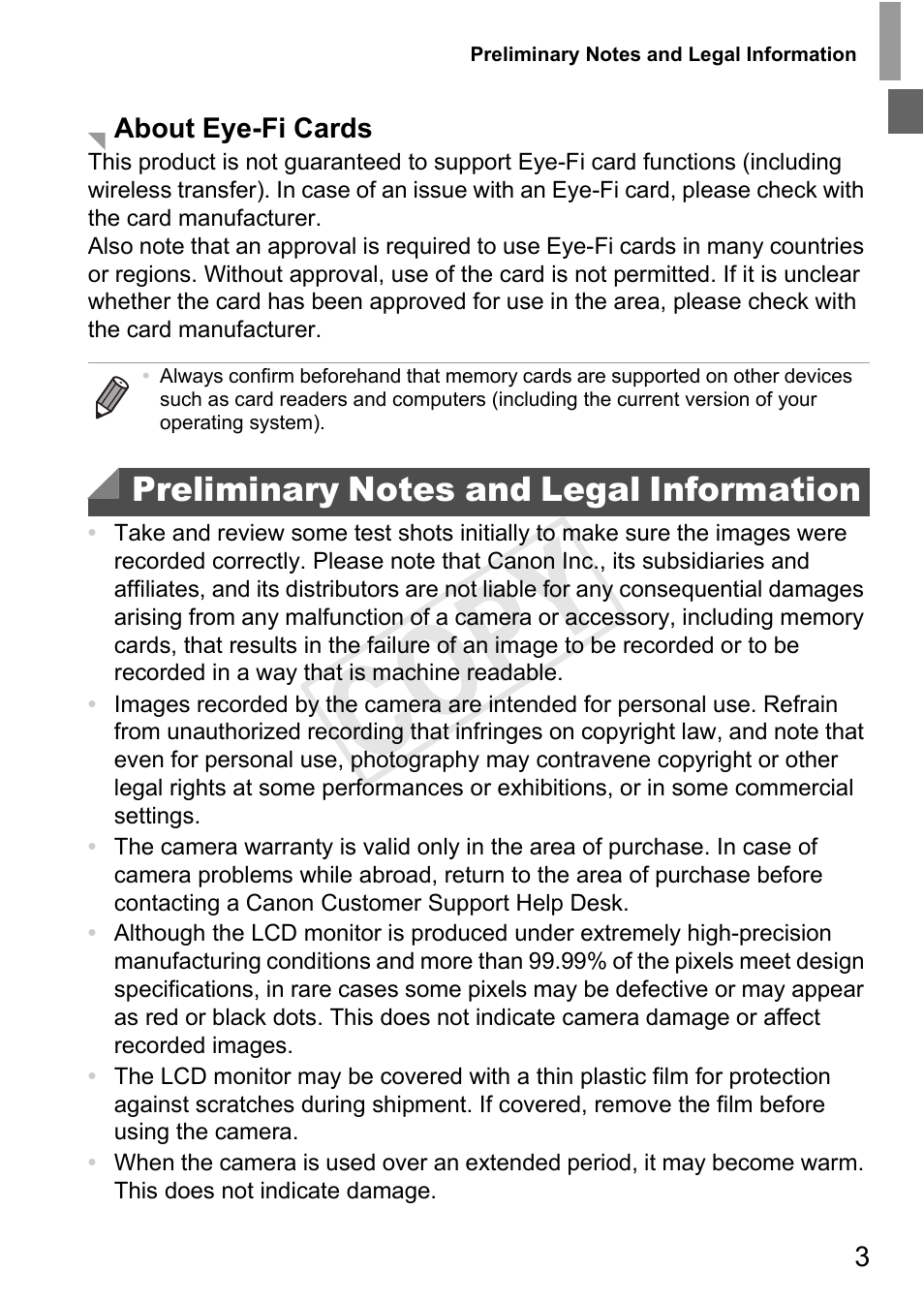Cop y | Canon PowerShot D20 User Manual | Page 3 / 218