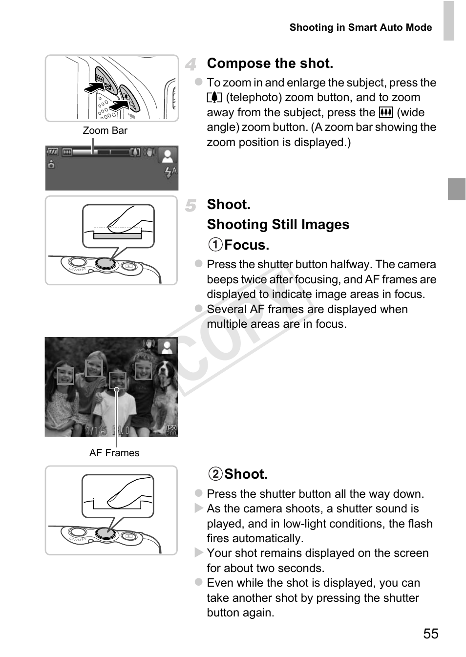 Cop y | Canon PowerShot D20 User Manual | Page 55 / 218