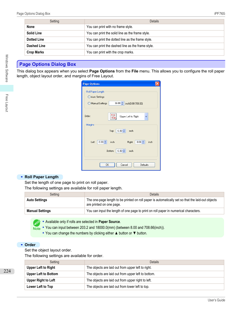 Canon imagePROGRAF iPF765 MFP M40 User Manual | Page 224 / 740