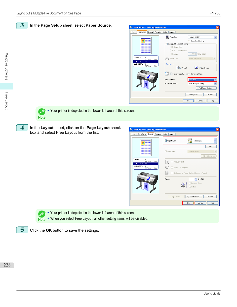 Canon imagePROGRAF iPF765 MFP M40 User Manual | Page 228 / 740